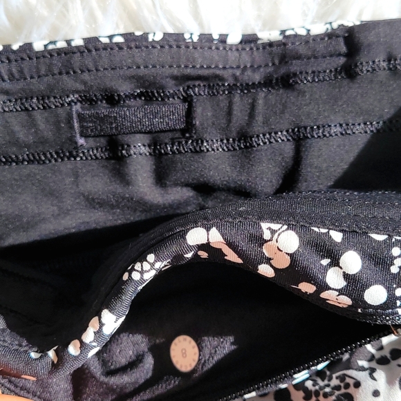 Lululemon Pace Rival Skirt Shorts Chirakasu Alpine White and Chirasu Black 8 - Picture 8 of 12